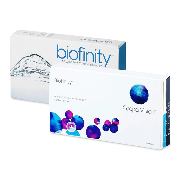 Контактні лінзи Biofinity 6 шт.
