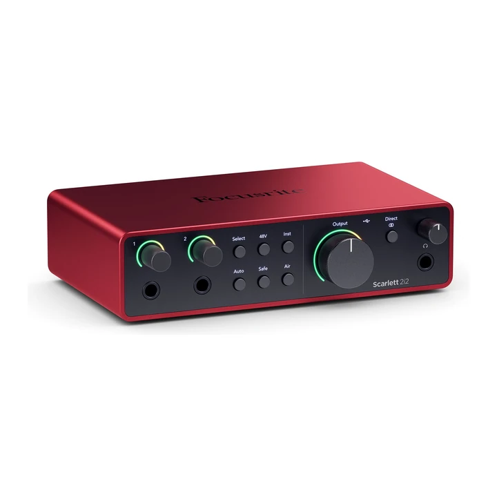 Аудіоінтерфейс Focusrite Scarlett 2i2 4th Gen