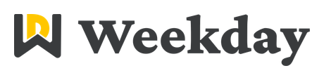 Логотип Weekday