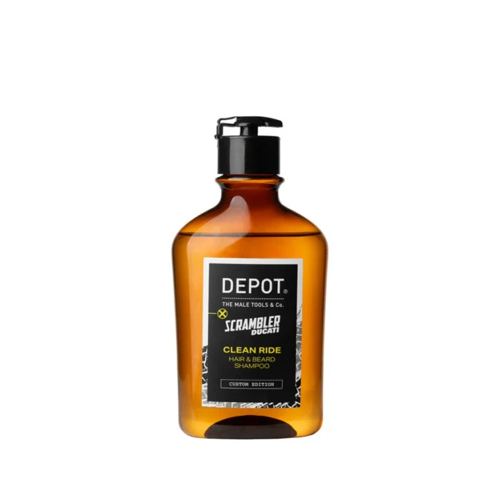 Шампунь для волос и бороды Depot Clean Ride, 250 мл