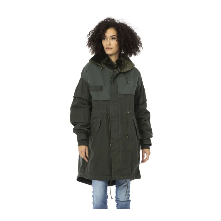 Mr&Mrs Italy Длинная парка Cotton Jackets со съёмной внутренней курткой