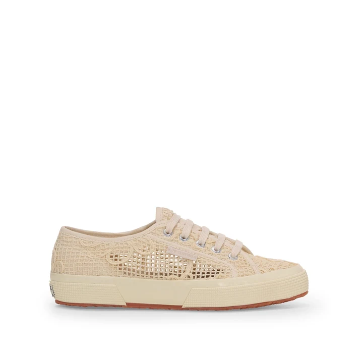 Балетки Superga 2750 Net Flower Crochet — S3148SW***AAG35****