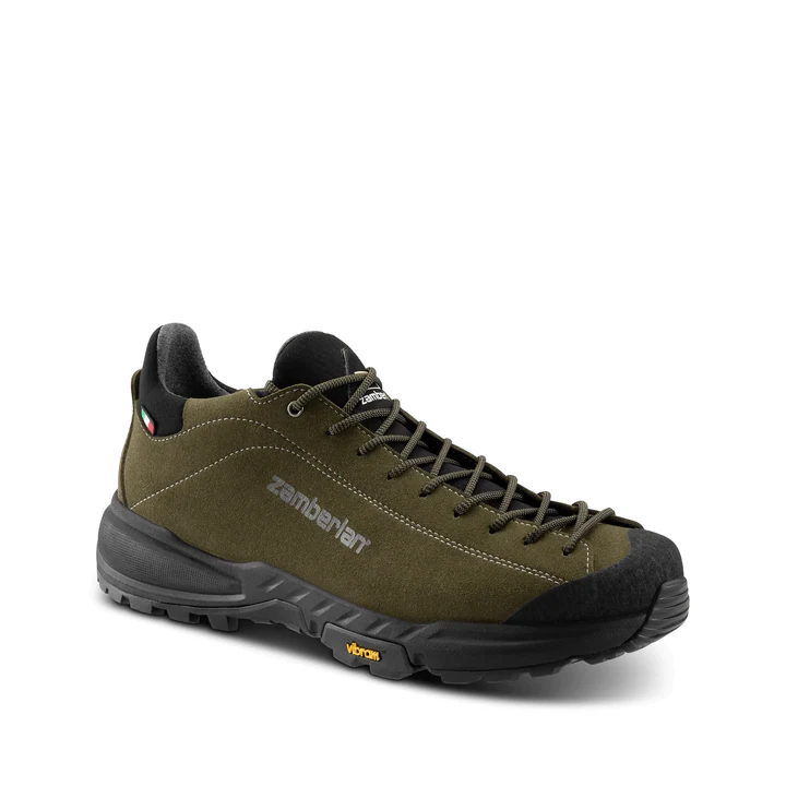 Низкие походные ботинки Zamberlan Free Blast GTX, тёмно-зелёные