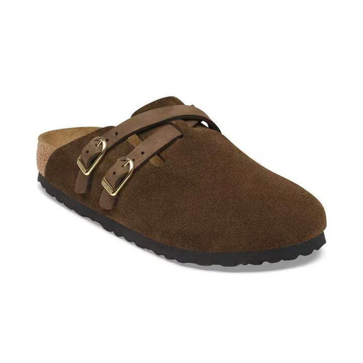 Замшевые туфли Birkenstock Blair — Carafe