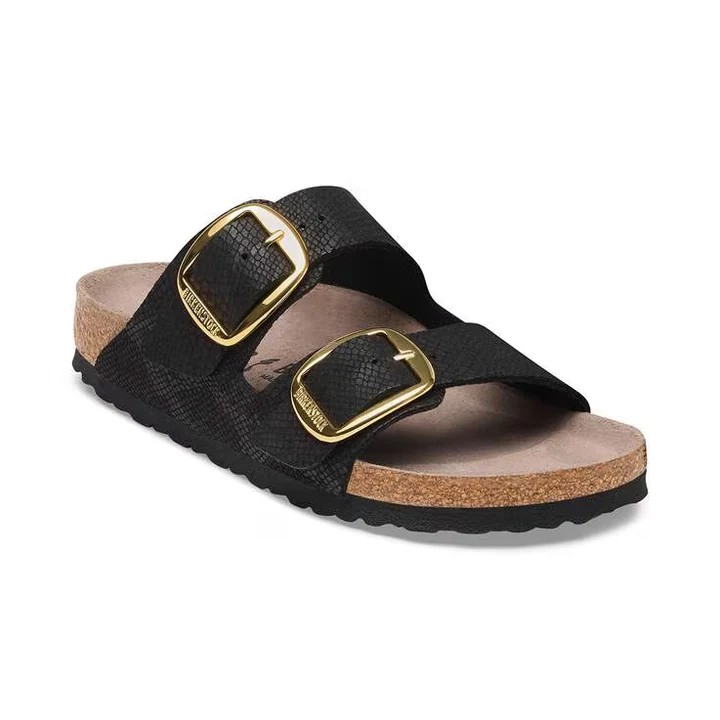 Сандалии Birkenstock Arizona Big Buckle — Python Black