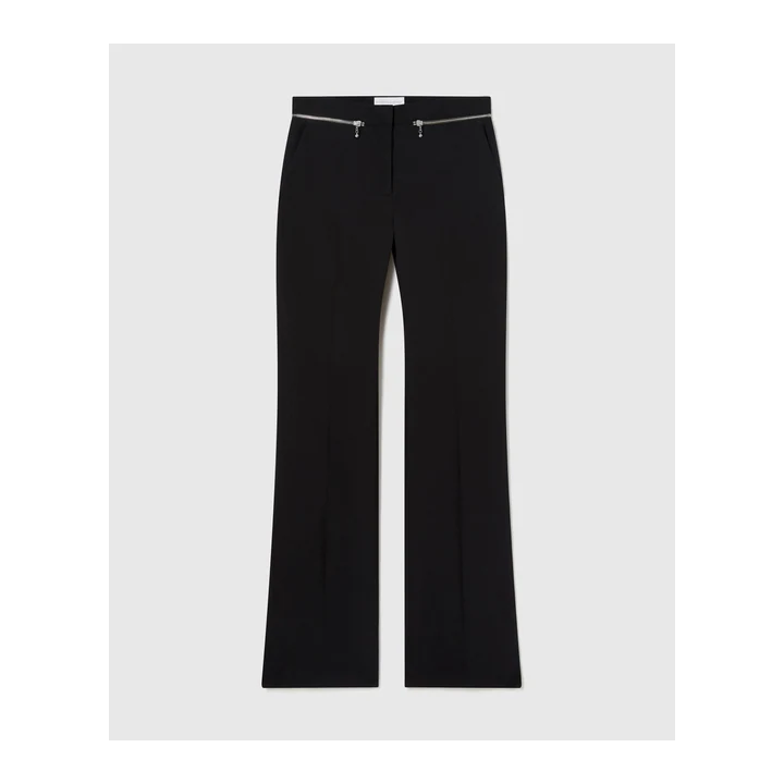 Прямі штани Stella McCartney Zipper-Detail