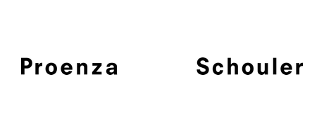 Логотип Proenza Schouler