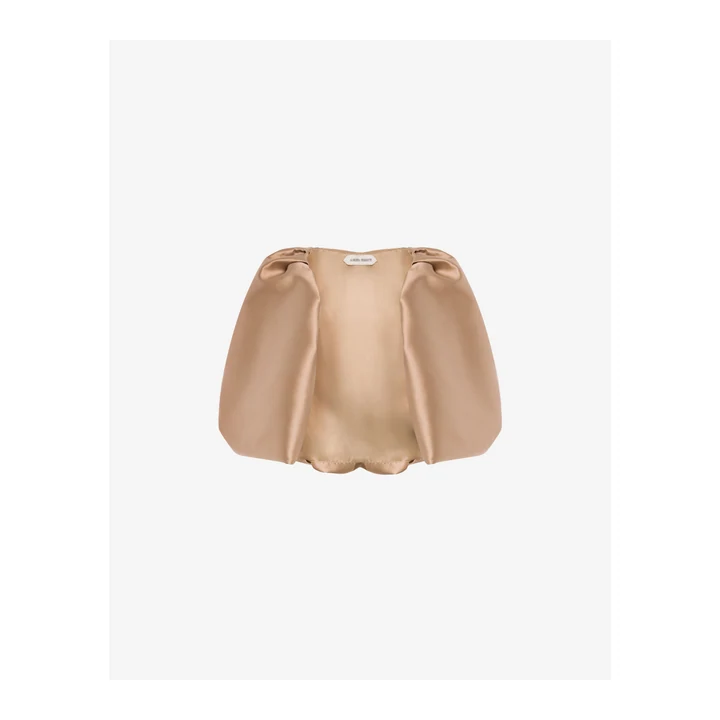 Накидка Alberta Ferretti из микадо с объемными рукавами