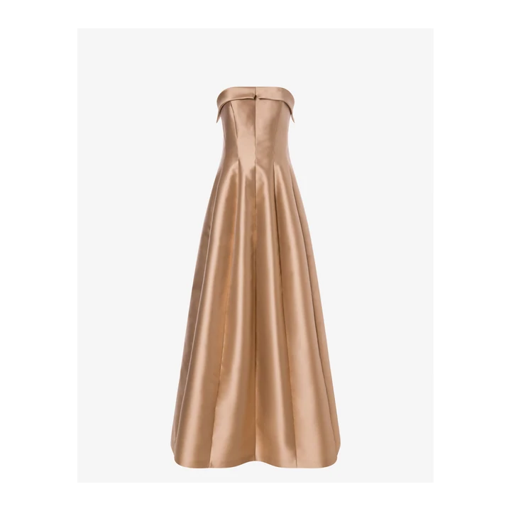 Вечернее платье Alberta Ferretti из микадо без рукавов