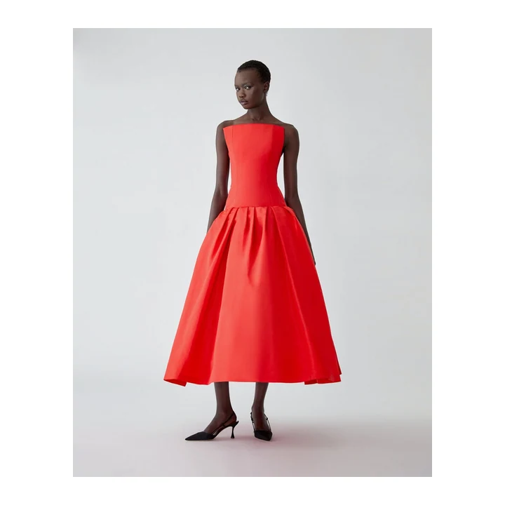 Вечернее платье Carolina Herrera Strapless Drop Waist