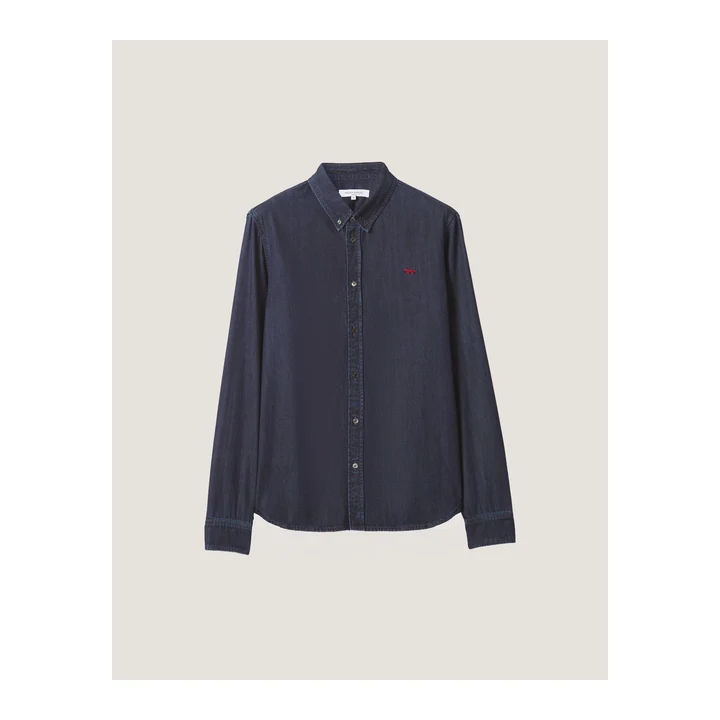 Джинсова сорочка Maison Kitsuné Profile Fox Casual