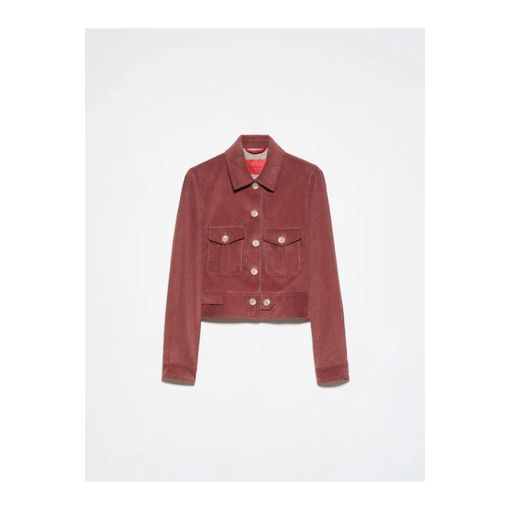 Укороченный вельветовый жакет MAX&Co. MCOCICALA