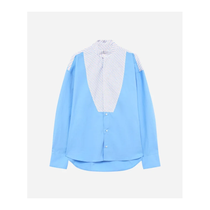 Смугаста сорочка MSGM Poplin Tuxedo