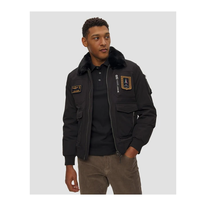Утеплённая лётная куртка Aeronautica Militare AB3108