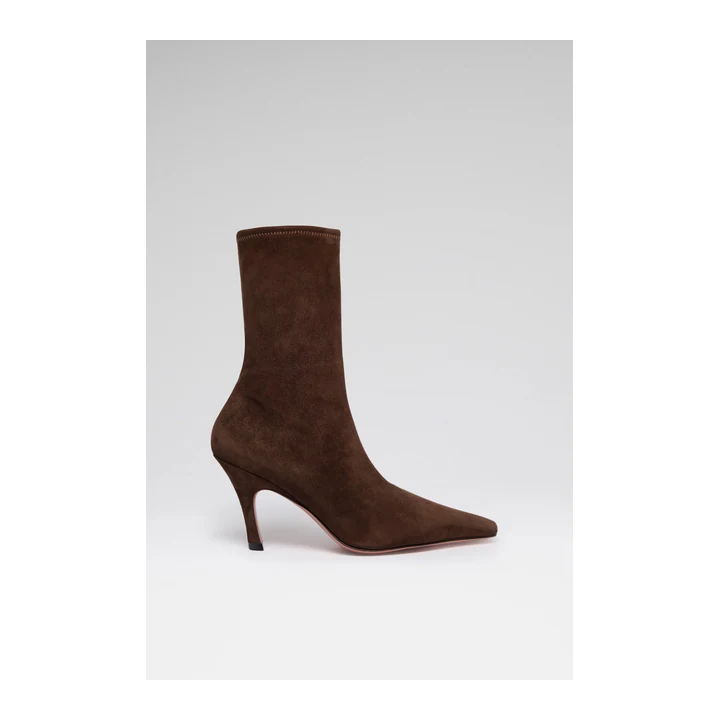 Ботильоны Amina Muaddi Jamie Stretch Bootie 80