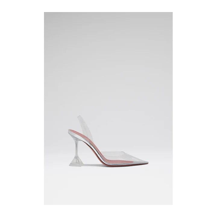 Туфли Amina Muaddi Holli Glass Sling 95