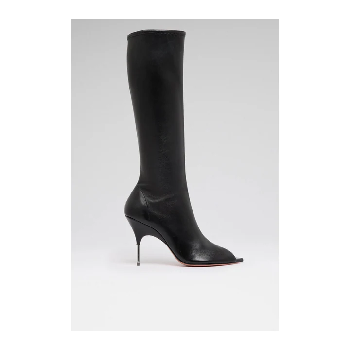 Сапоги Amina Muaddi Bruna Stretch Boot 95