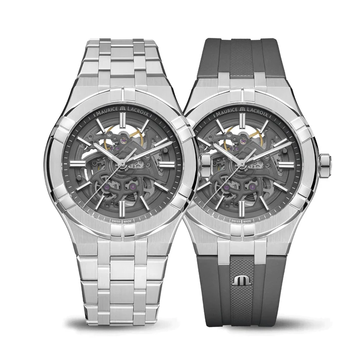 Часы Maurice Lacroix AIKON AUTOMATIC SKELETON AI6008-SS00F-030-A