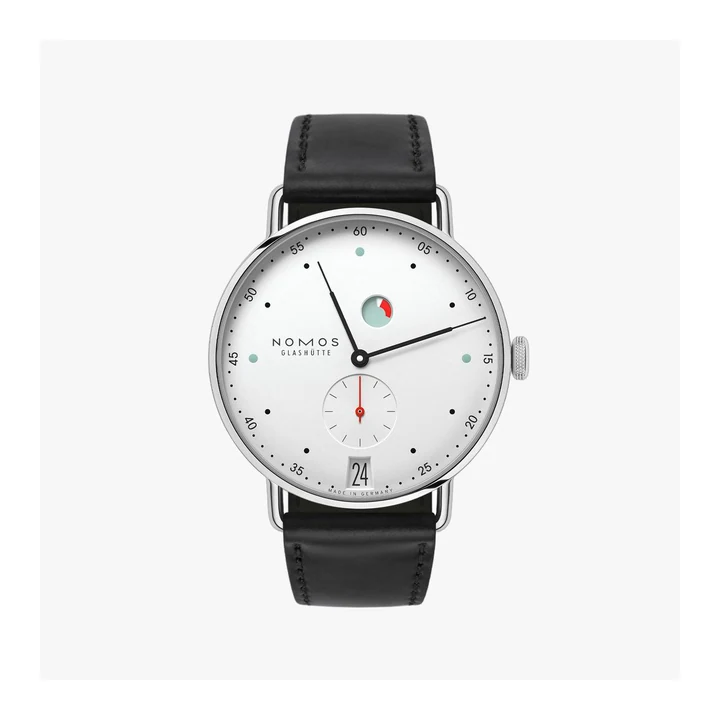 Часы NOMOS Glashütte Metro date power reserve ref. 1101