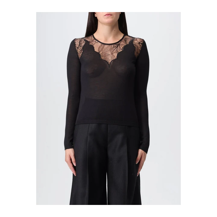 Топ Giambattista Valli 25FWPVCM0M16 с кружевными деталями