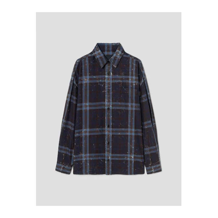 Рубашка Juun.J Island Washing Check Overfit JC6764P90P