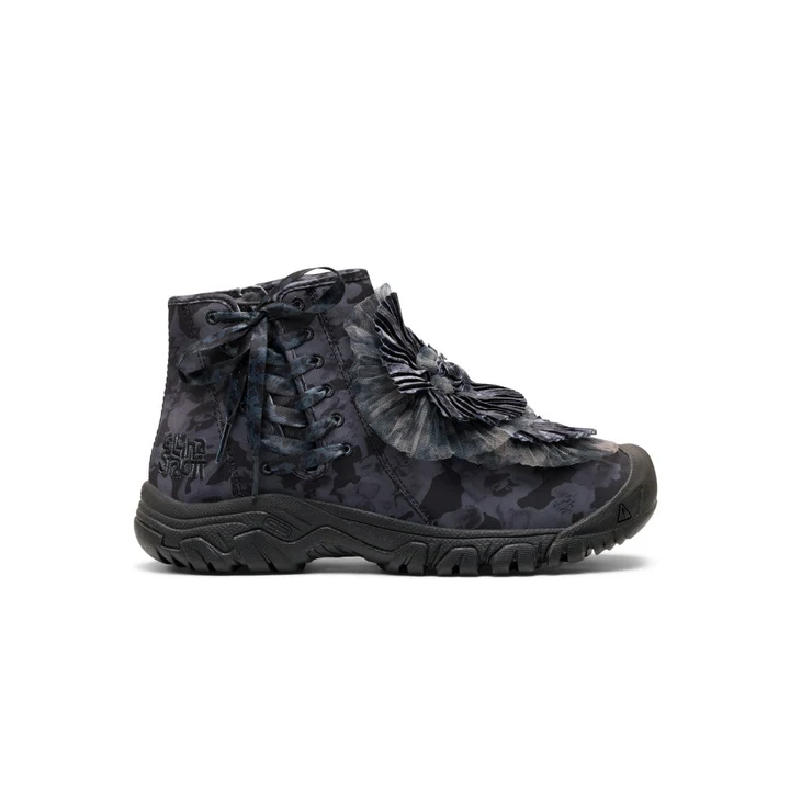 Женские туристические ботинки Keen Women's Targhee EXP Collina Strada Hiking Boot | Black/Black