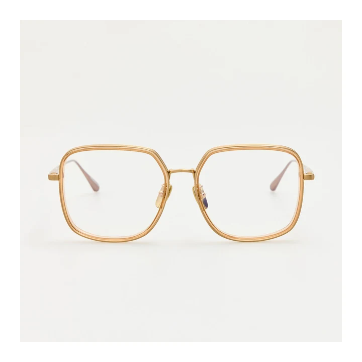 Оптическая оправа Linda Farrow Alicia Optical in Matt Champagne and Honey