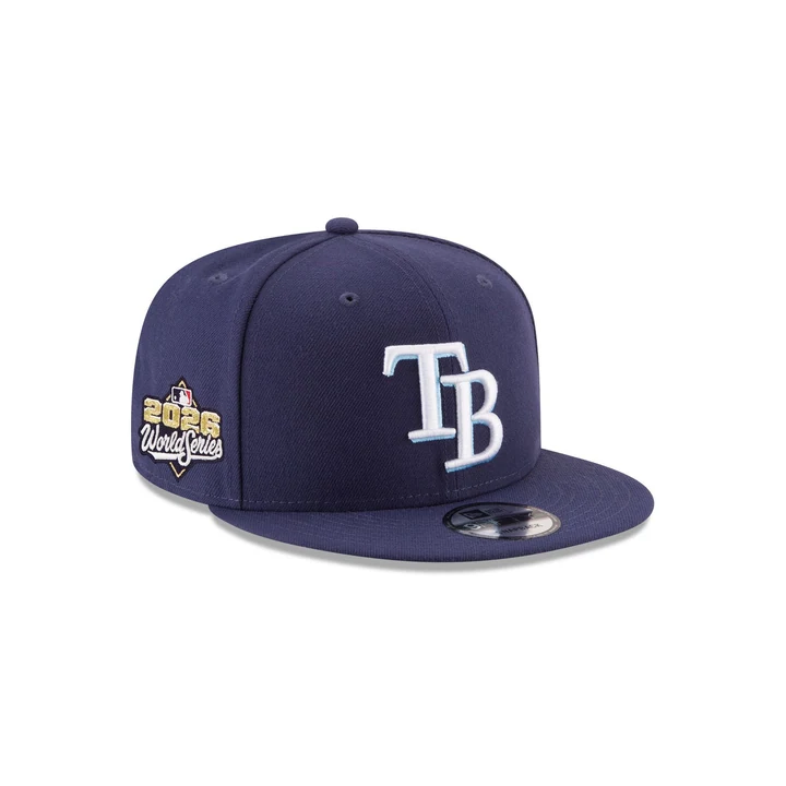 Кепка New Era Tampa Bay Rays 2026 World Series Side Patch 9FIFTY Snapback Hat