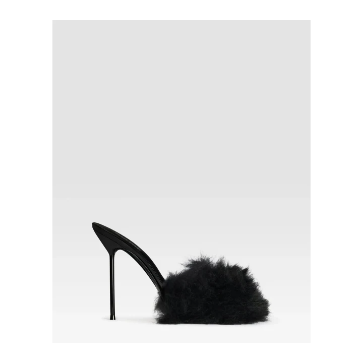 Мюли Paris Texas Furry Mule