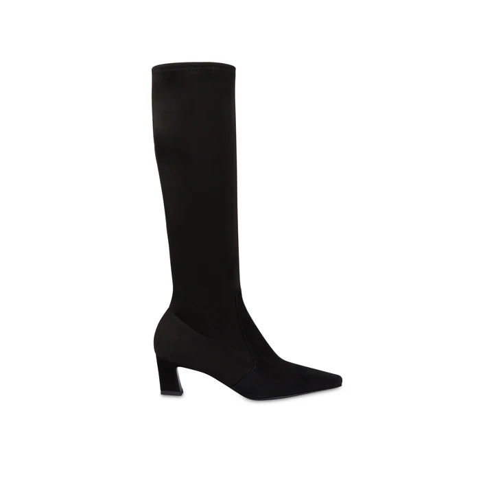 Сапоги Pollini Stivale Aurora In Velour Pl Stretch Nero