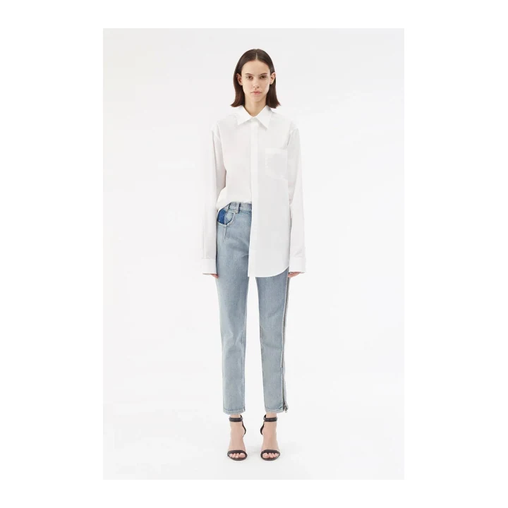 Джинсы 3.1 Phillip Lim Zippered Denim Pant