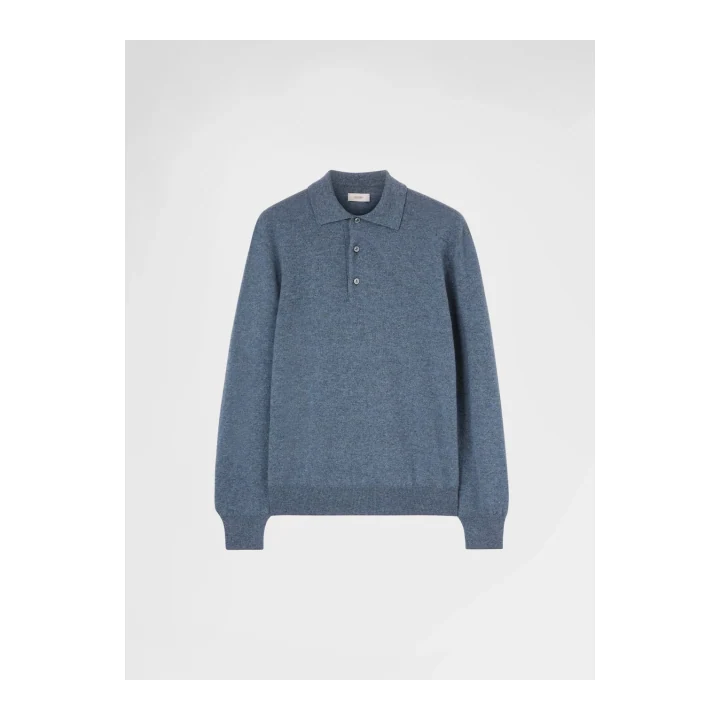 Кашемировое поло Agnona Plain Knit Long Sleeve