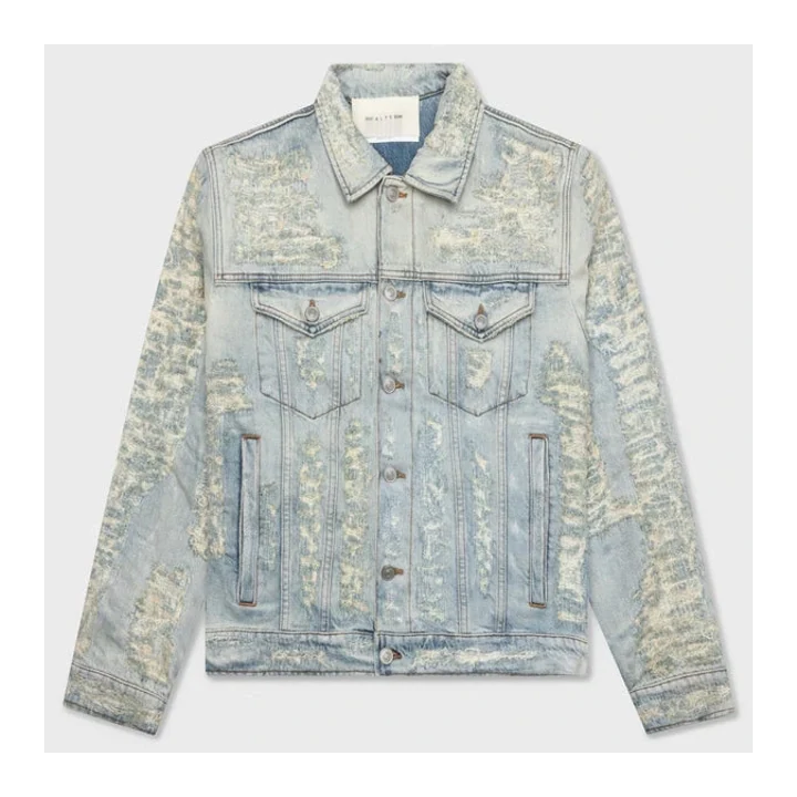 Джинсовая куртка 1017 ALYX 9SM Destroyed Denim Jacket