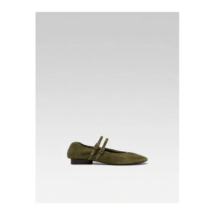 Балетки Carel Tatiana - Ballerines babies cuir velours kaki