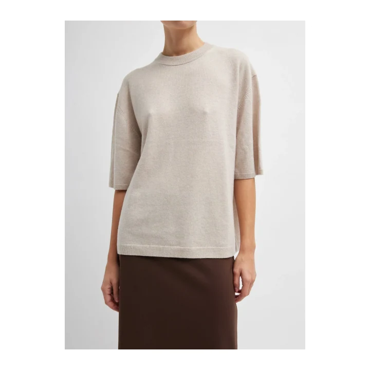 Кашемировая футболка Tibi Washable Cashmere Oversized Easy