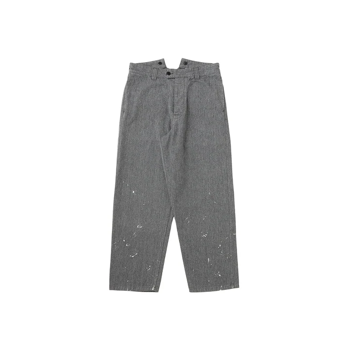 Брюки Visvim TILLER PANTS DMGD(1　GREY)