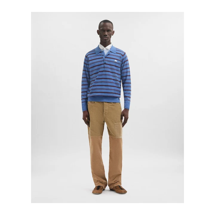 Поло Wales Bonner Beam Polo - produced in partnership with John Smedley