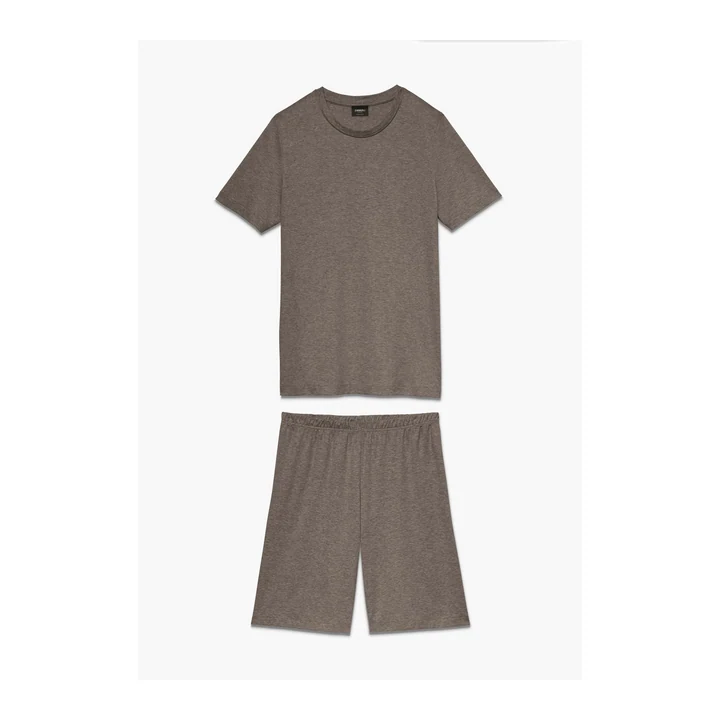 Короткая пижама Zimmerli Sea Island Limited 286M41105