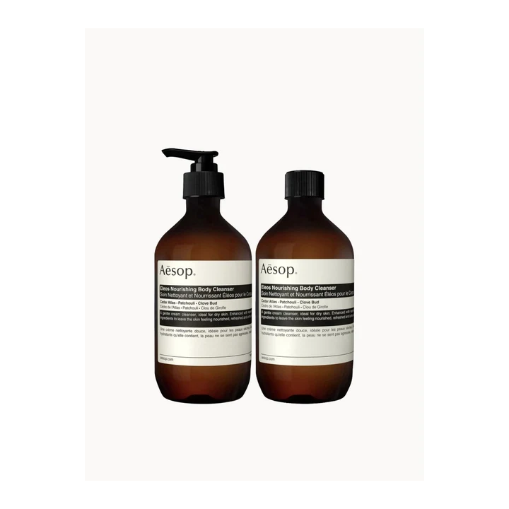Набір Aesop Eleos Nourishing Body Cleanser & Refill Duo