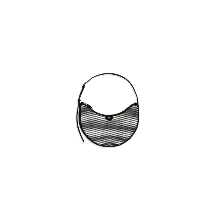 Замшева сумка Alaïa One Piece Demi Lune із заклепками