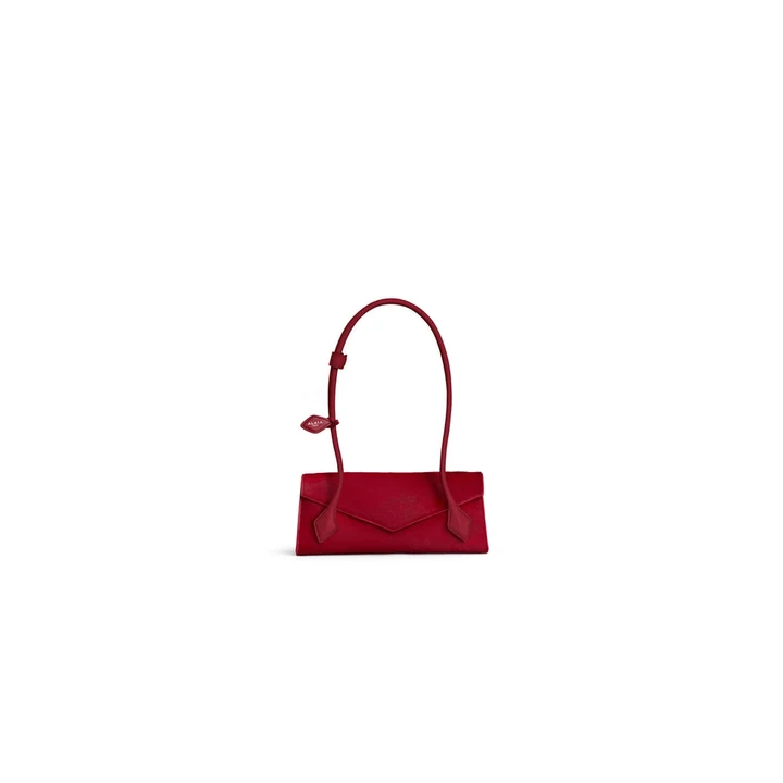 Сумка Alaïa Le Teckel Flap Small з ворсистою шкірою