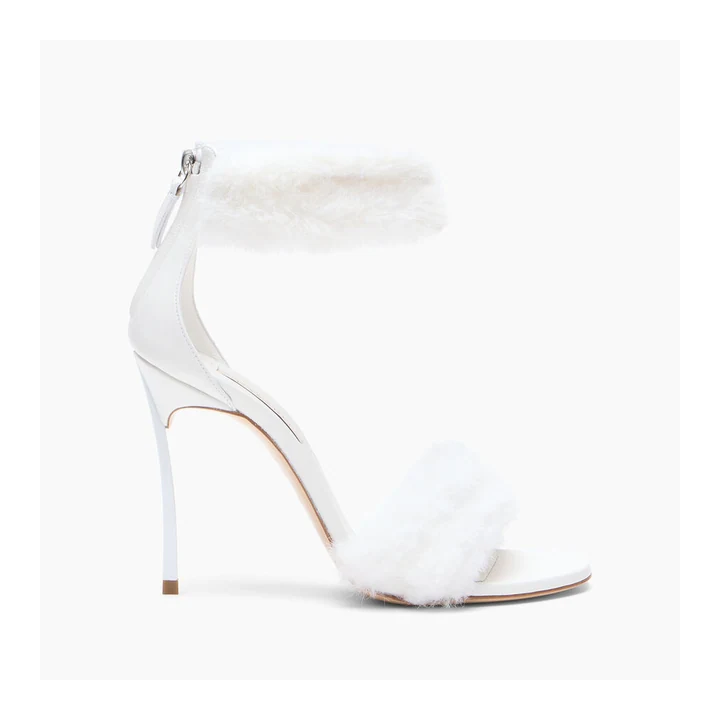 Босоножки Casadei Blade Diva Minorca — White