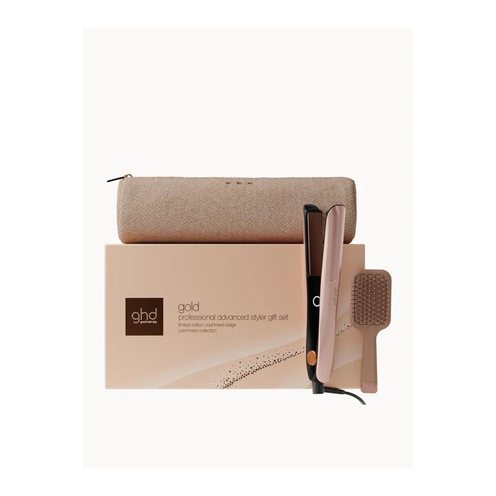Набір із випрямлячем ghd Gold — Cashmere Beige