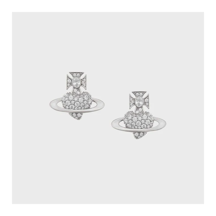 Сережки Vivienne Westwood Valentine’s Agnatha — Silver
