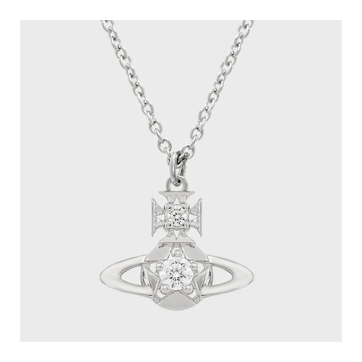 Підвіска Vivienne Westwood Lee Orb — Platinum / White