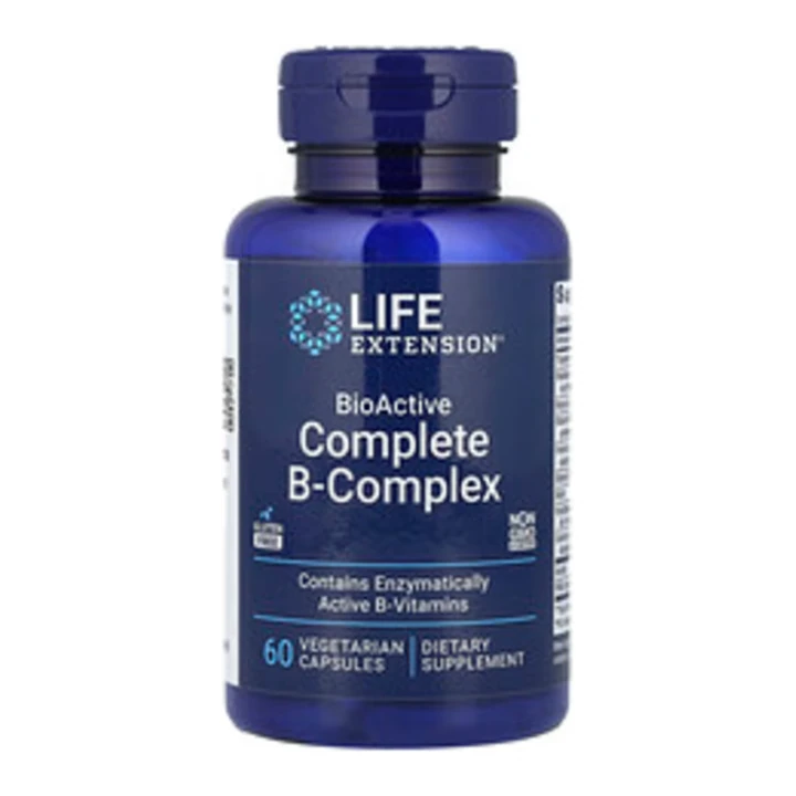 Life Extension BioActive Complete B-Complex, 60 капсул