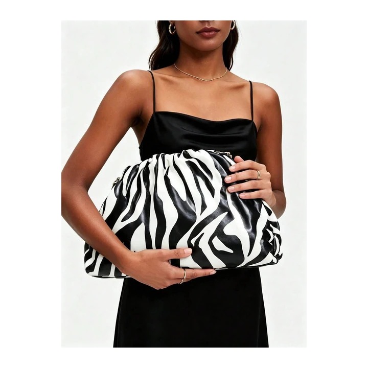 Сумка-клатч Zebra Print Cloud