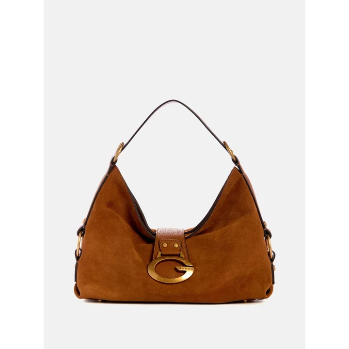 Замшева сумка Guess Camden