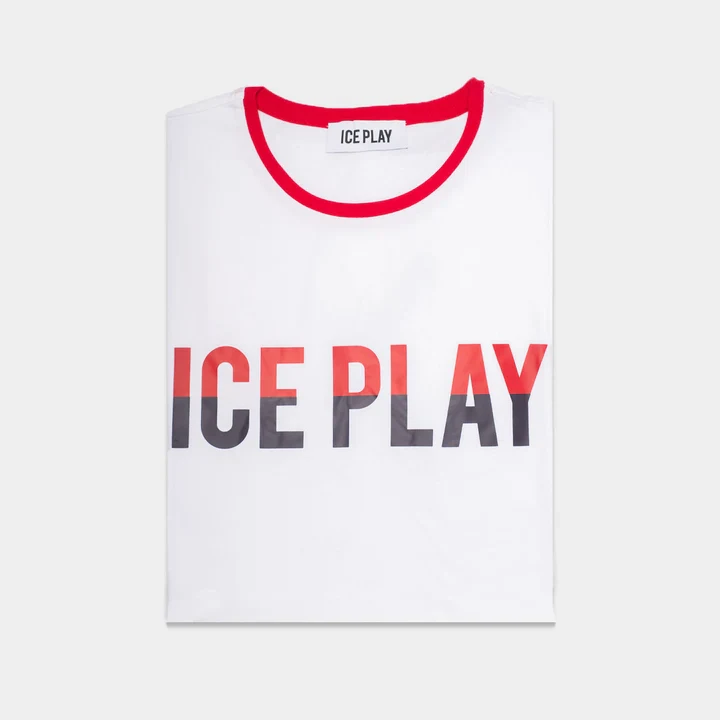 Чоловіча футболка Ice Play з контрастною обробкою