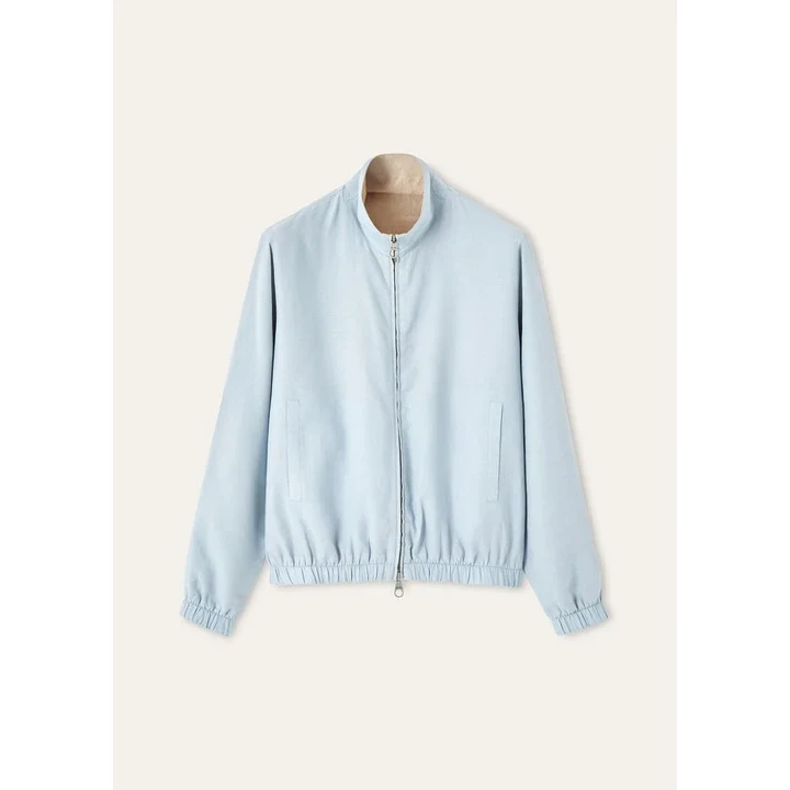 Блакитний бомбер Loro Piana